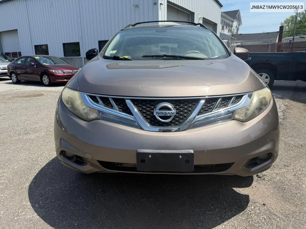 2012 Nissan Murano S VIN: JN8AZ1MW9CW205613 Lot: 57185305