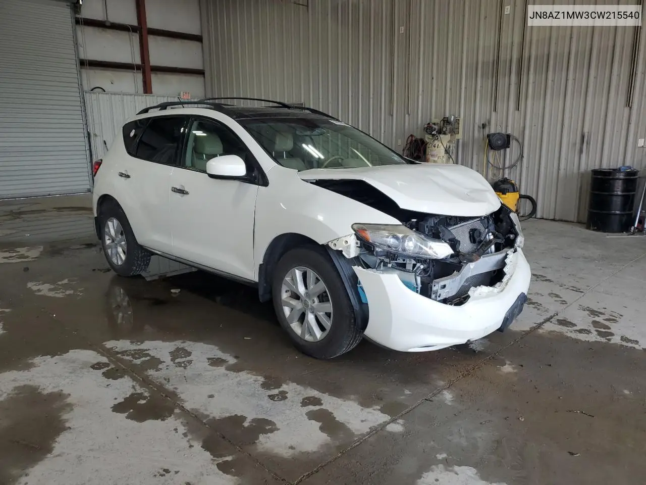 2012 Nissan Murano S VIN: JN8AZ1MW3CW215540 Lot: 58996595