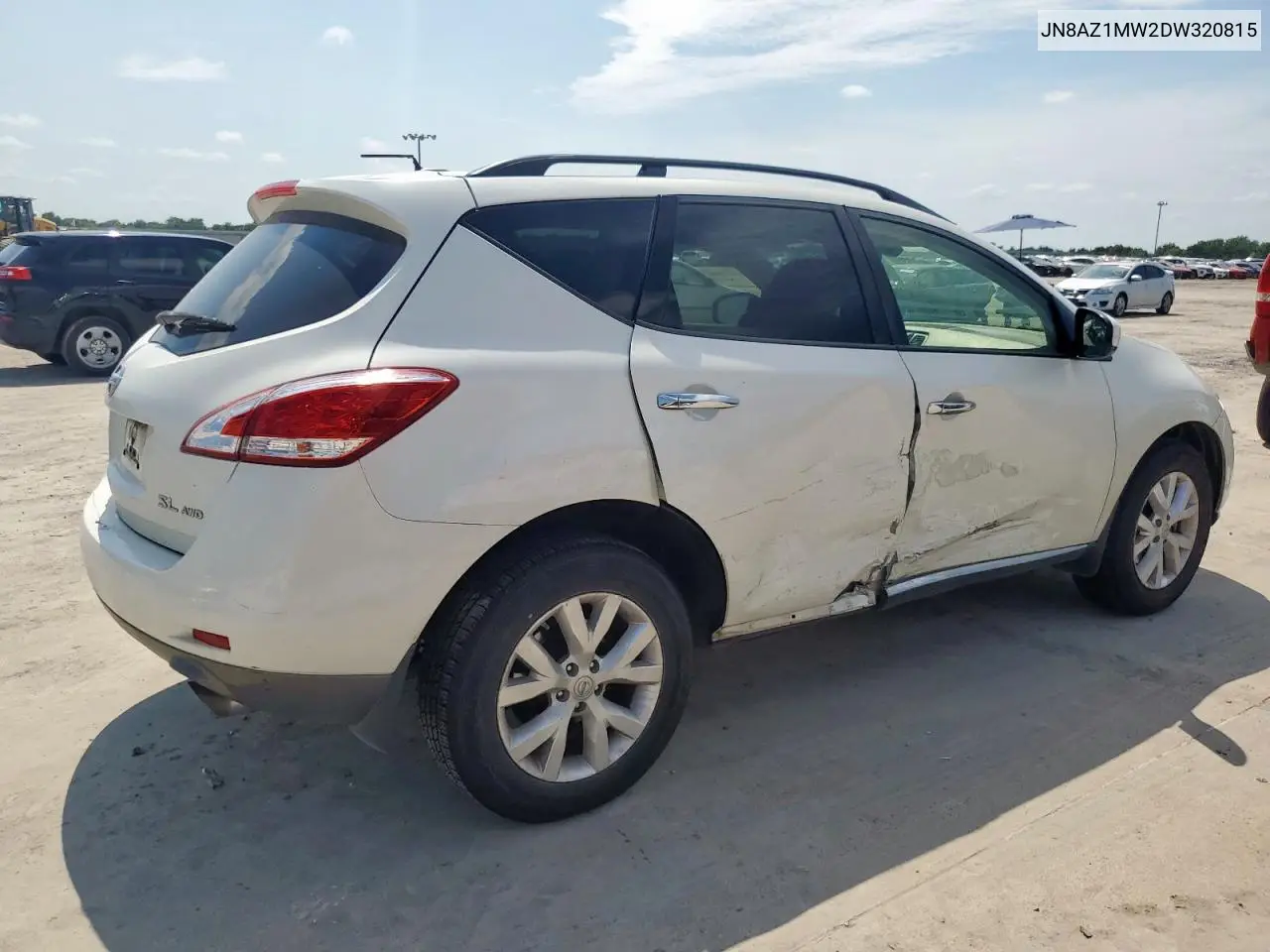 2013 Nissan Murano S VIN: JN8AZ1MW2DW320815 Lot: 57240815