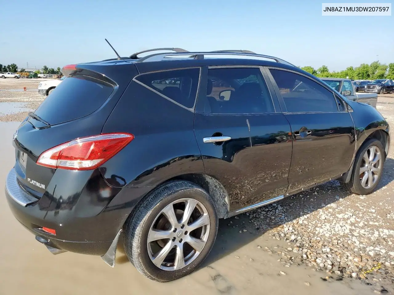 2013 Nissan Murano S VIN: JN8AZ1MU3DW207597 Lot: 57873725