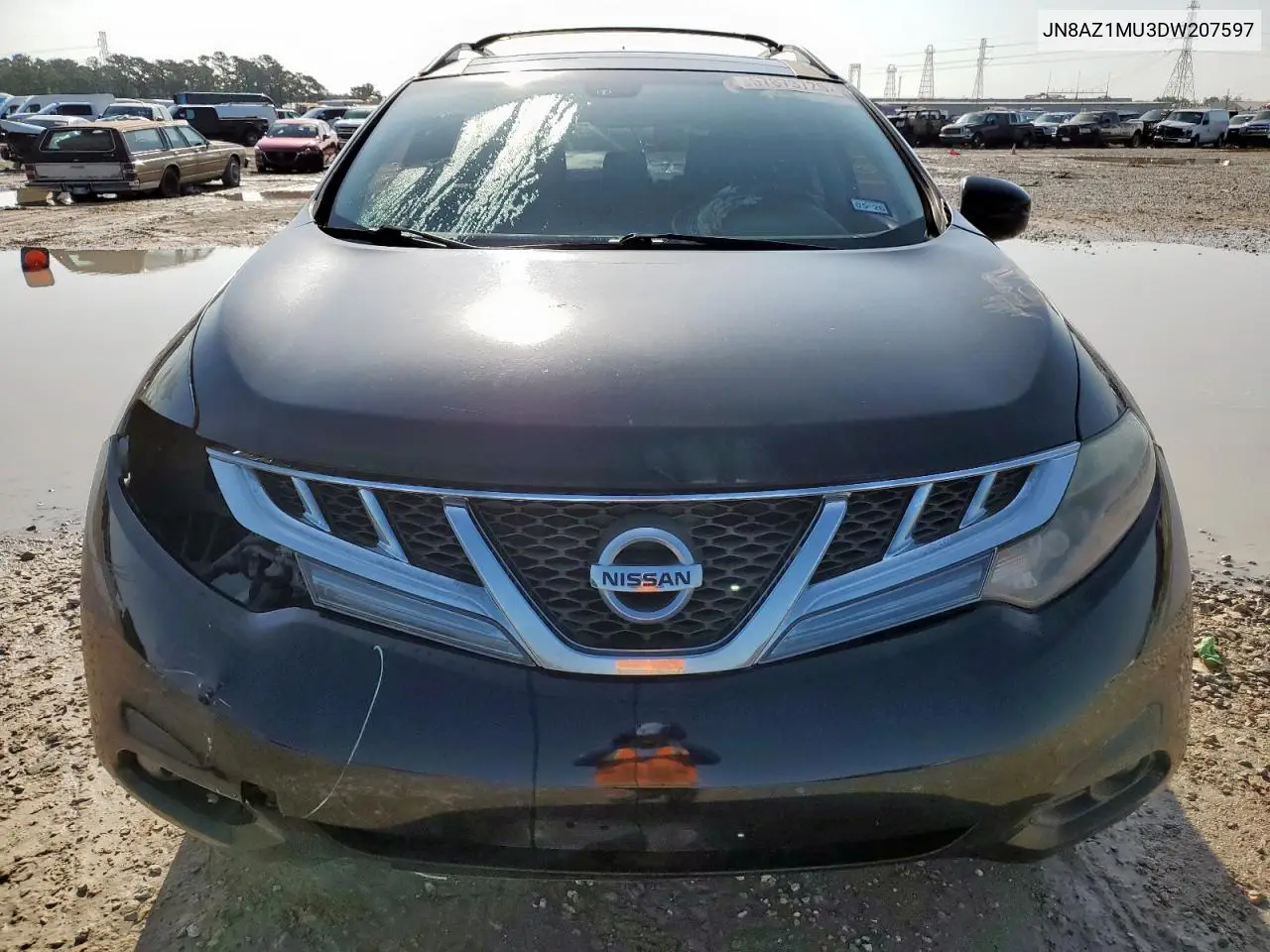 2013 Nissan Murano S VIN: JN8AZ1MU3DW207597 Lot: 57873725