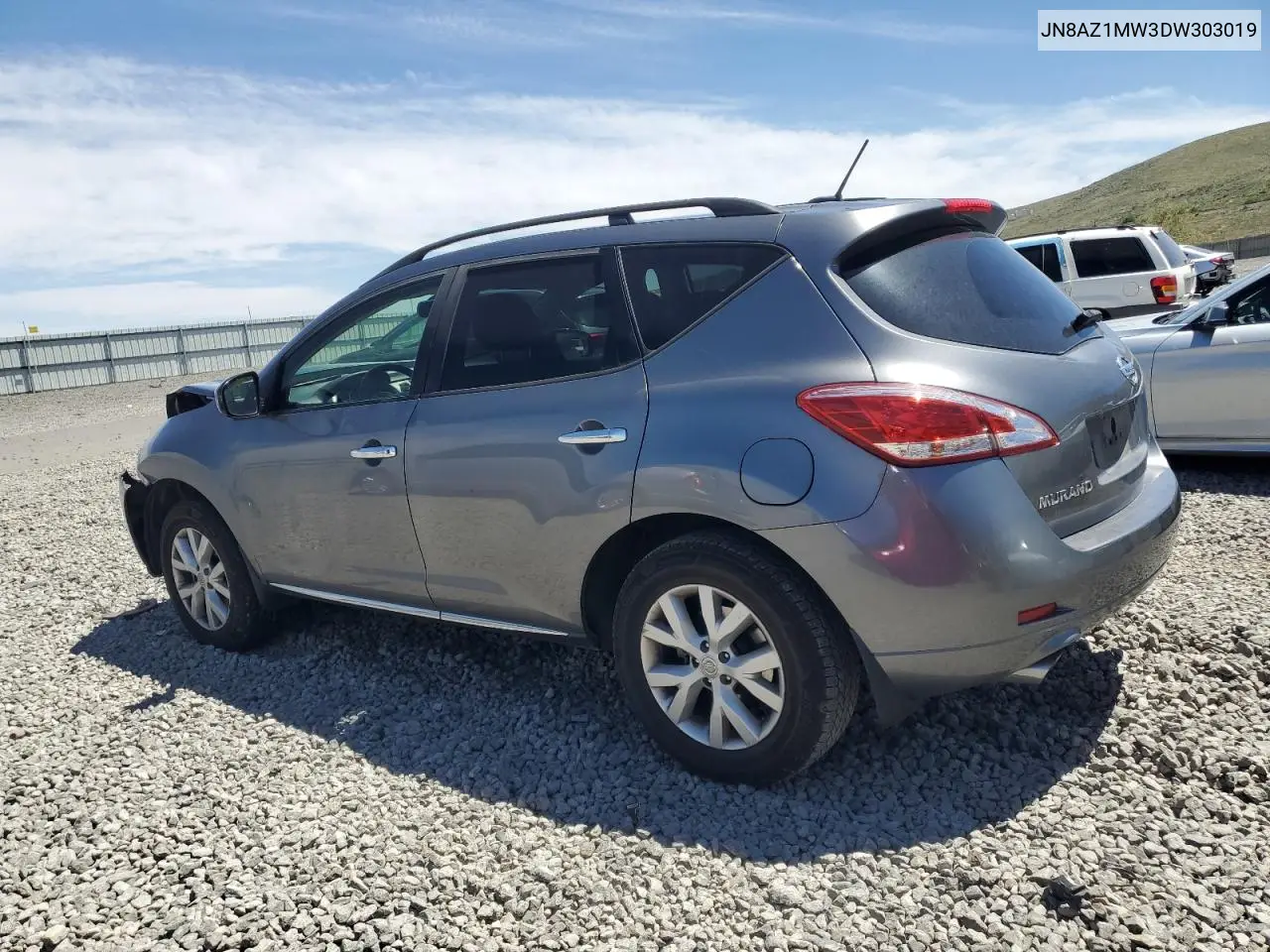 2013 Nissan Murano S VIN: JN8AZ1MW3DW303019 Lot: 58355105