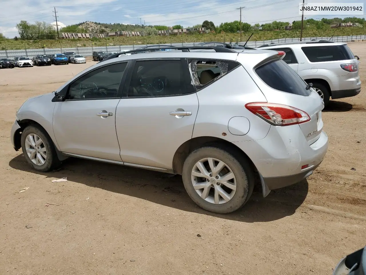 2013 Nissan Murano S VIN: JN8AZ1MW2DW301942 Lot: 58428955
