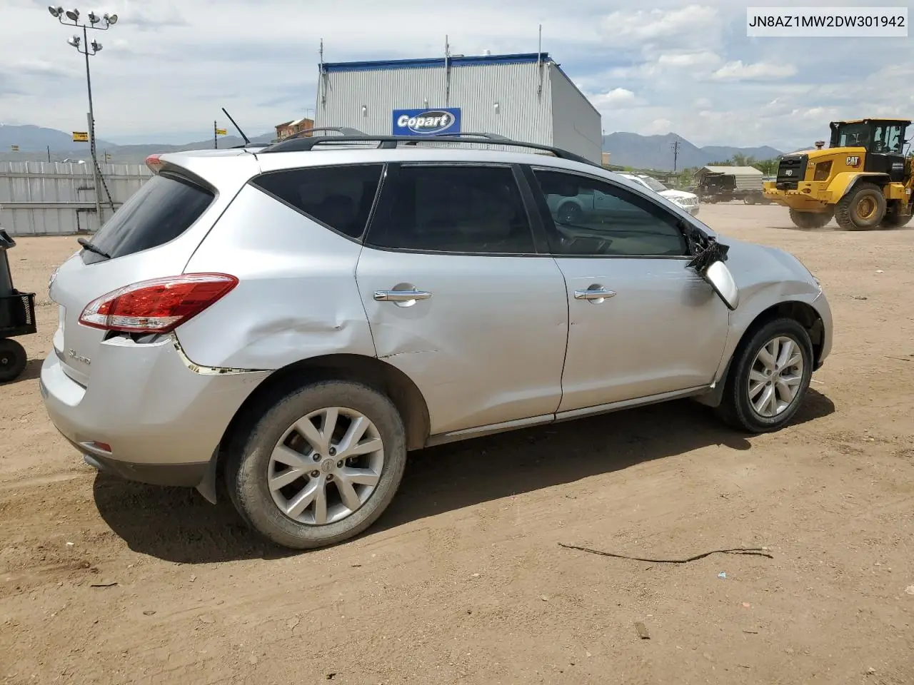 2013 Nissan Murano S VIN: JN8AZ1MW2DW301942 Lot: 58428955