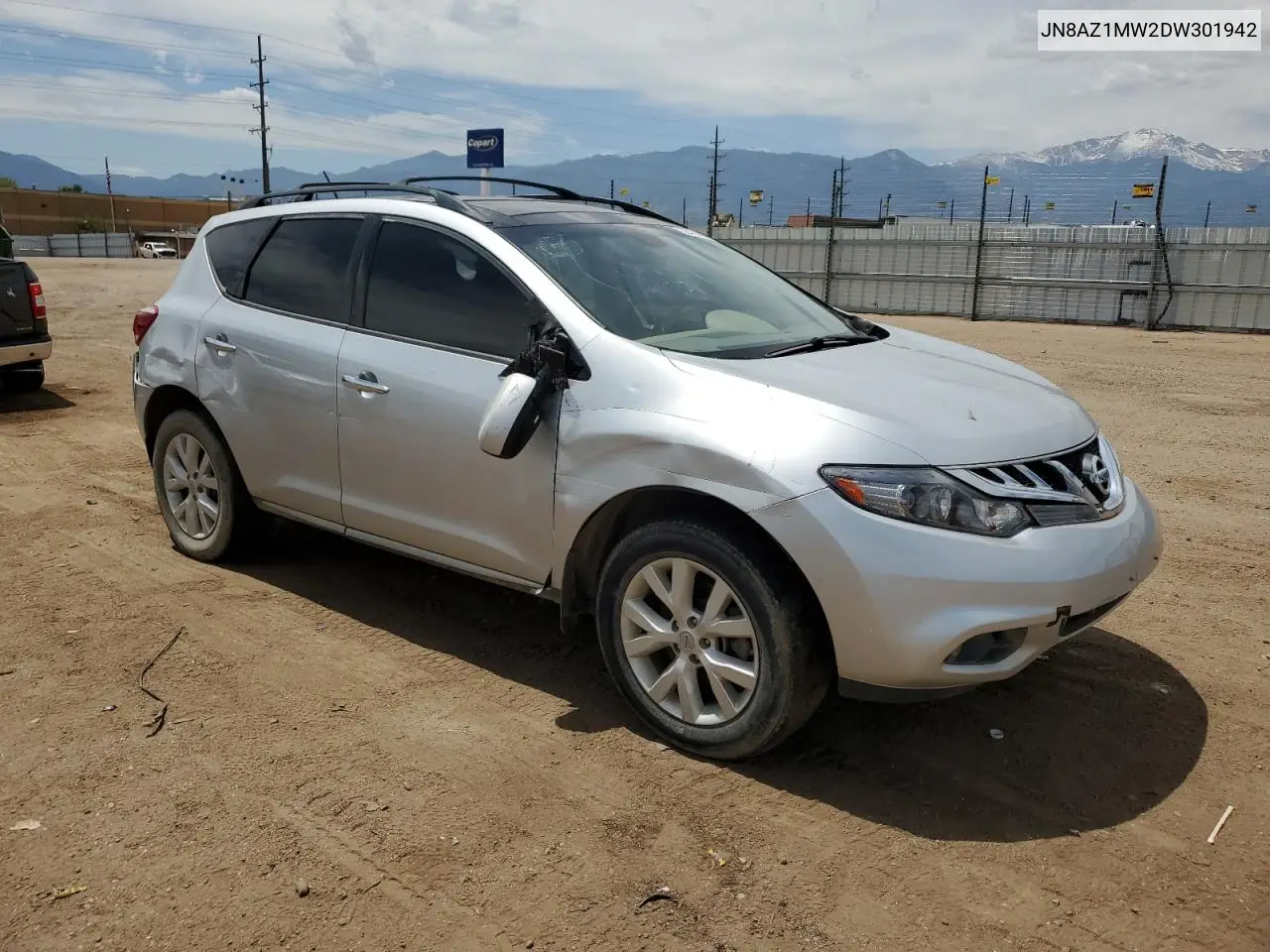 2013 Nissan Murano S VIN: JN8AZ1MW2DW301942 Lot: 58428955