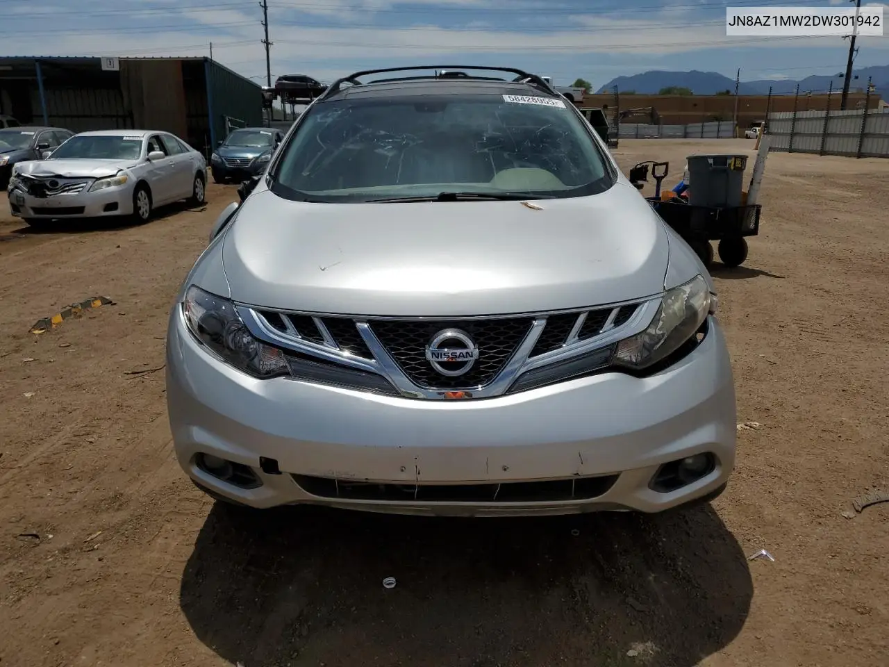 2013 Nissan Murano S VIN: JN8AZ1MW2DW301942 Lot: 58428955