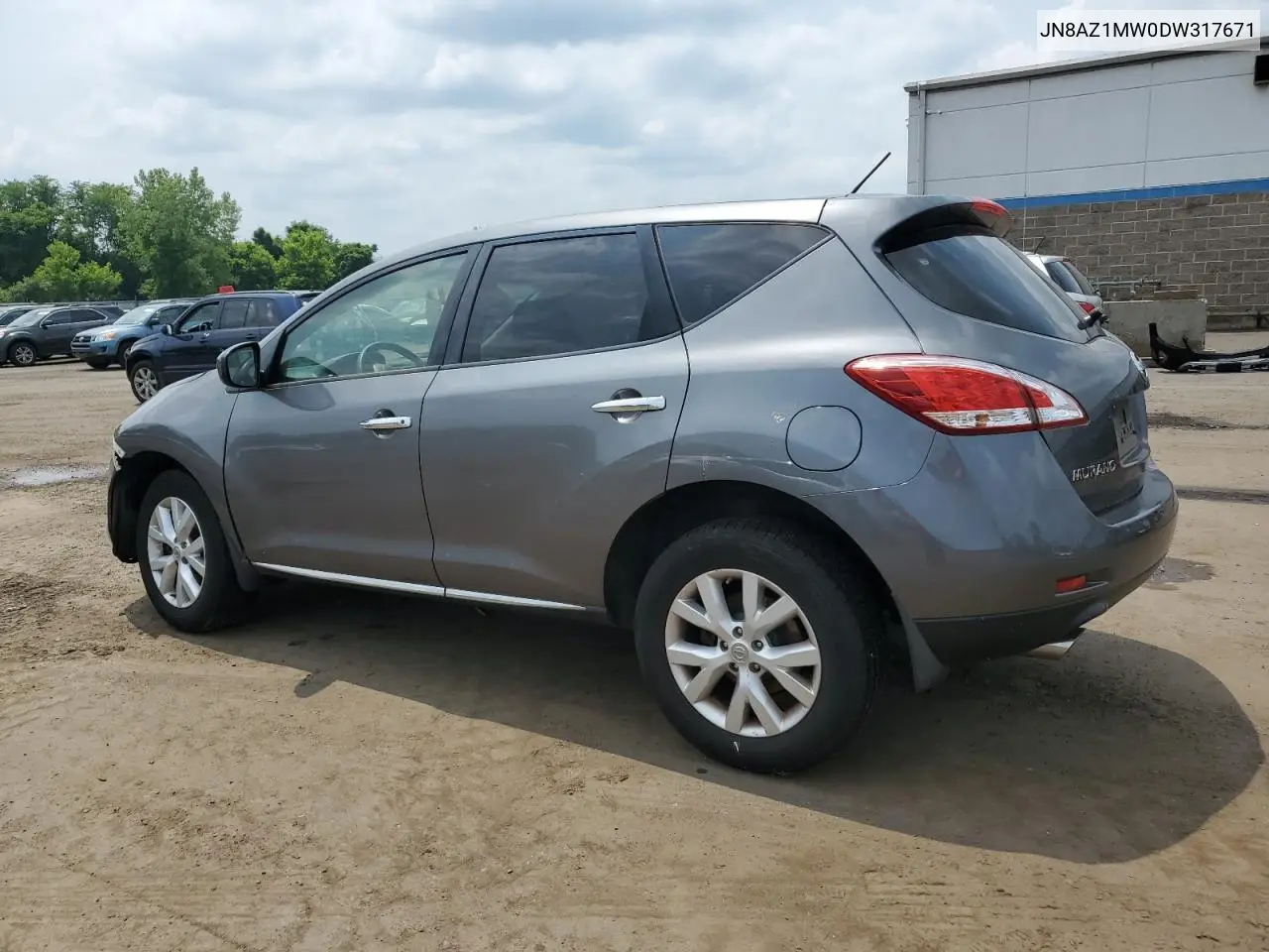 2013 Nissan Murano S VIN: JN8AZ1MW0DW317671 Lot: 58798715