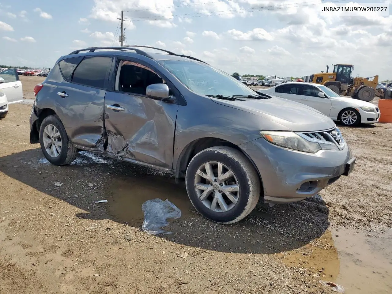 2013 Nissan Murano S VIN: JN8AZ1MU9DW206227 Lot: 58991245