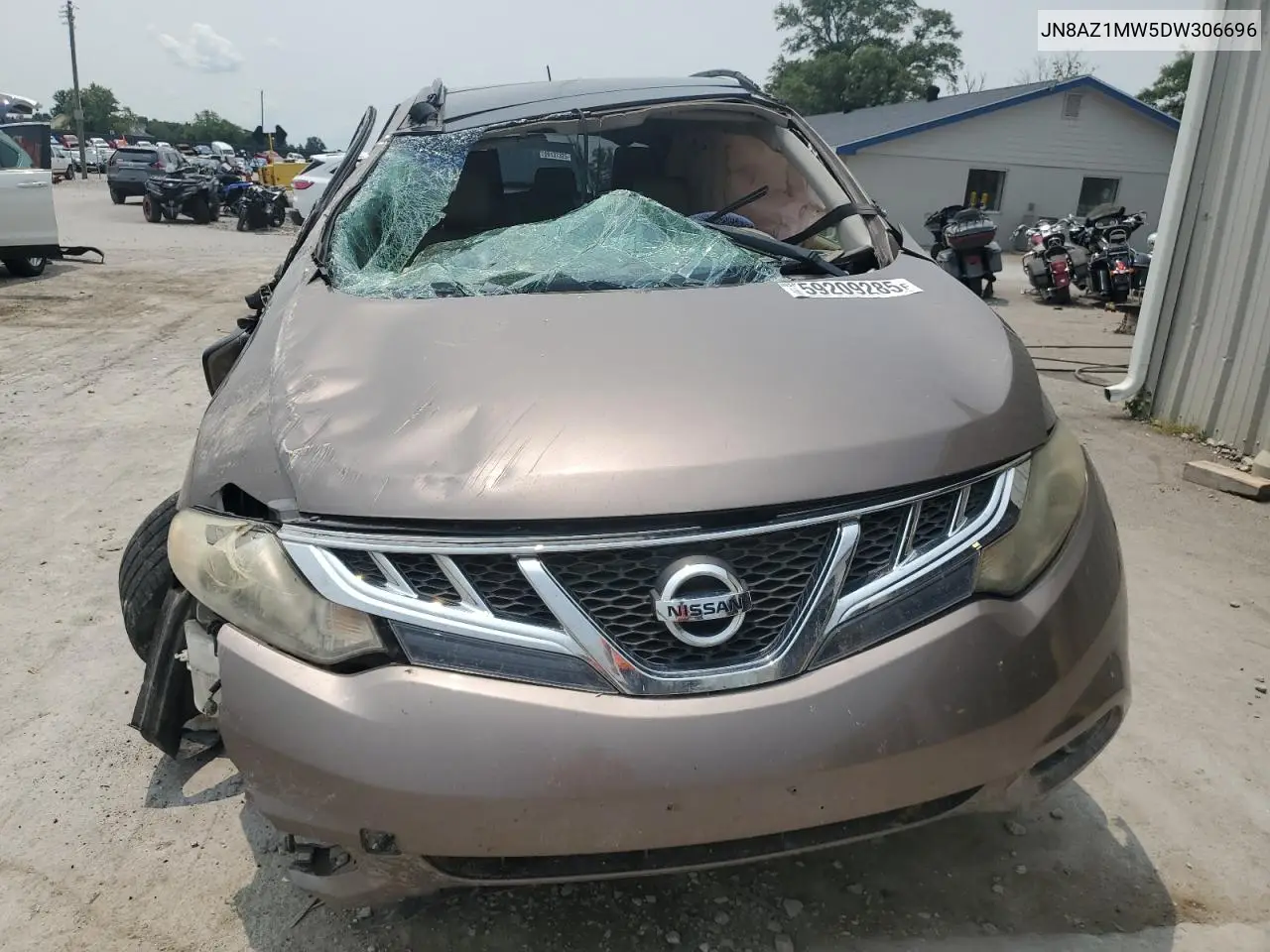 2013 Nissan Murano S VIN: JN8AZ1MW5DW306696 Lot: 59209285