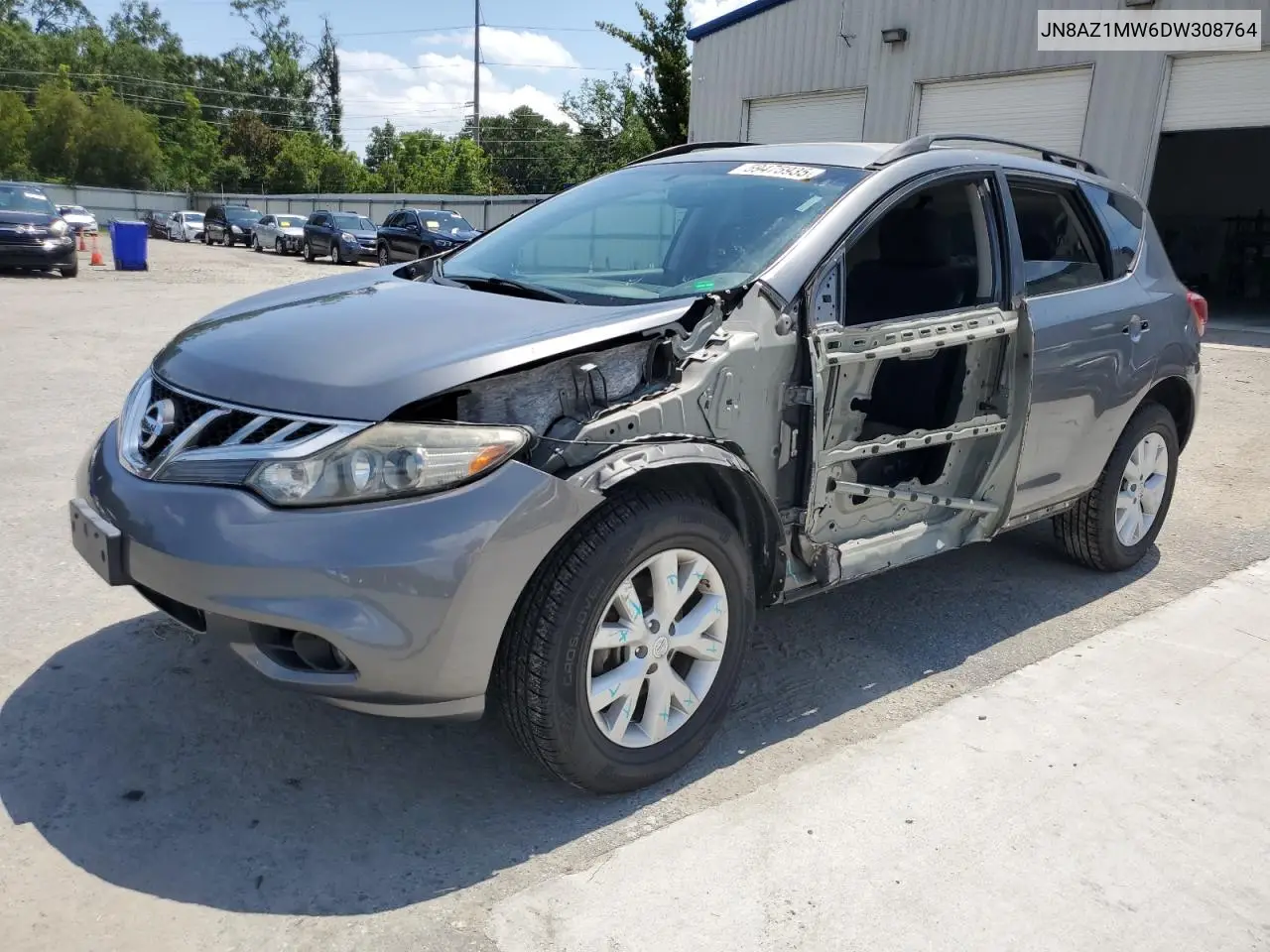2013 Nissan Murano S VIN: JN8AZ1MW6DW308764 Lot: 59475935