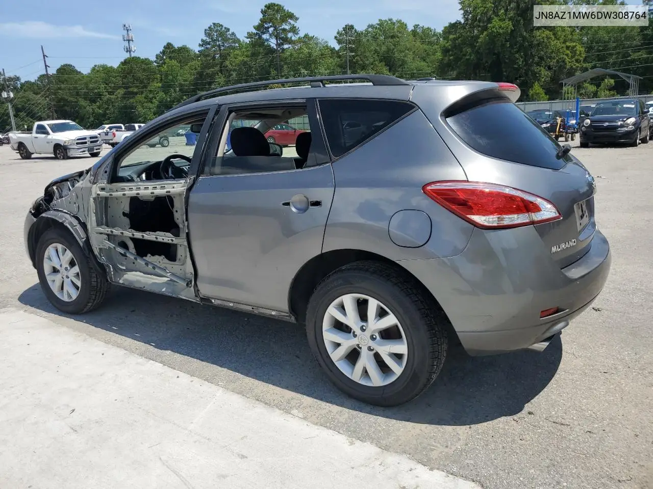 2013 Nissan Murano S VIN: JN8AZ1MW6DW308764 Lot: 59475935