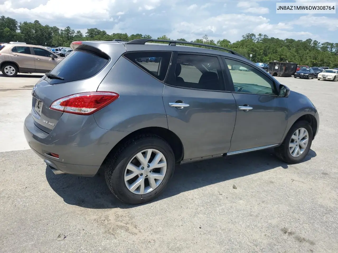 2013 Nissan Murano S VIN: JN8AZ1MW6DW308764 Lot: 59475935