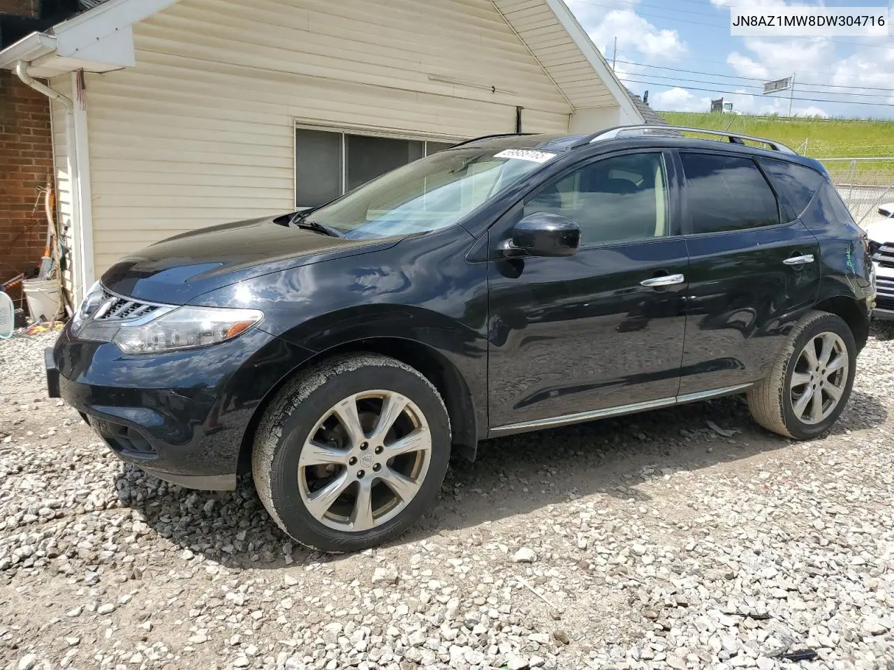 2013 Nissan Murano S VIN: JN8AZ1MW8DW304716 Lot: 59986165