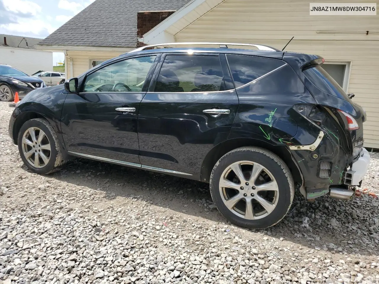 2013 Nissan Murano S VIN: JN8AZ1MW8DW304716 Lot: 59986165