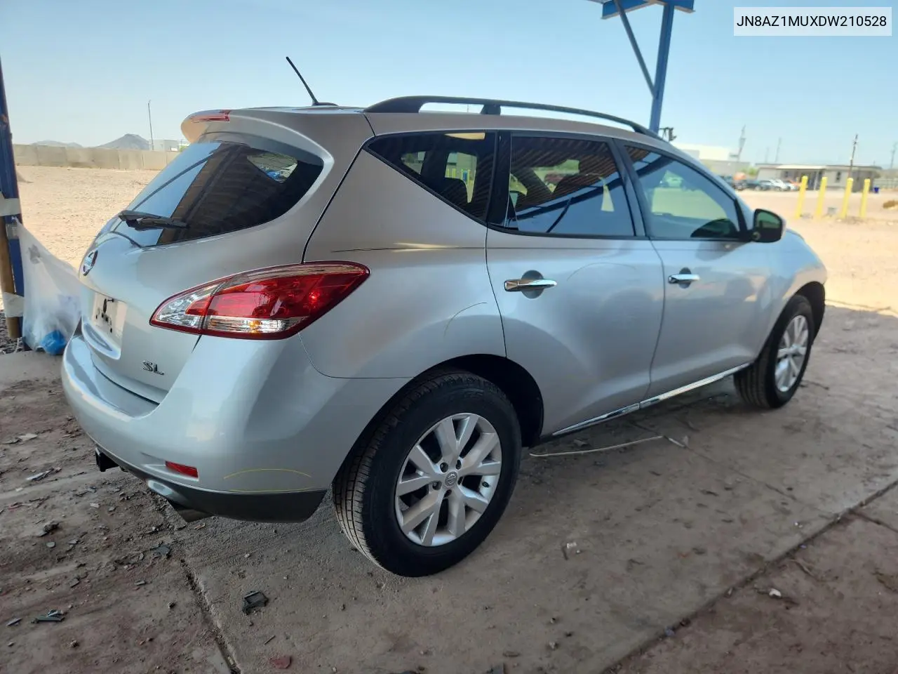 2013 Nissan Murano S VIN: JN8AZ1MUXDW210528 Lot: 60498025