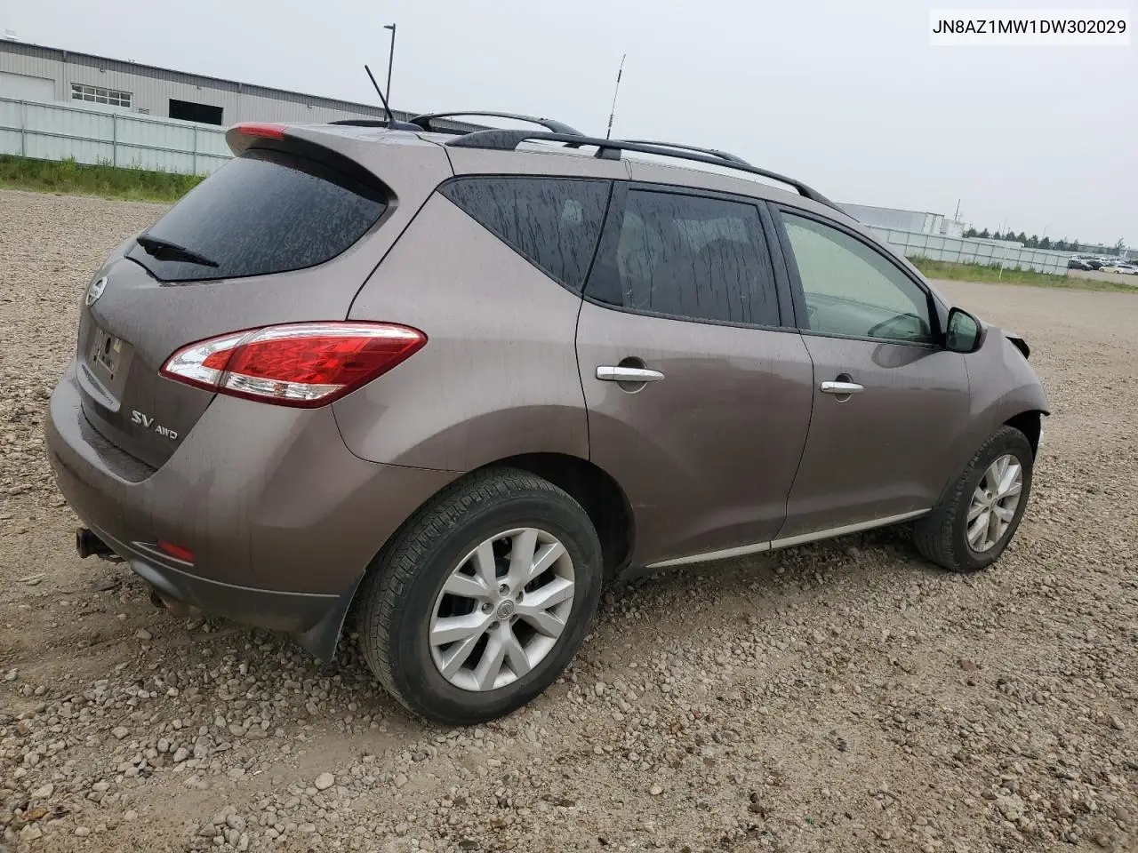 2013 Nissan Murano S VIN: JN8AZ1MW1DW302029 Lot: 60555125