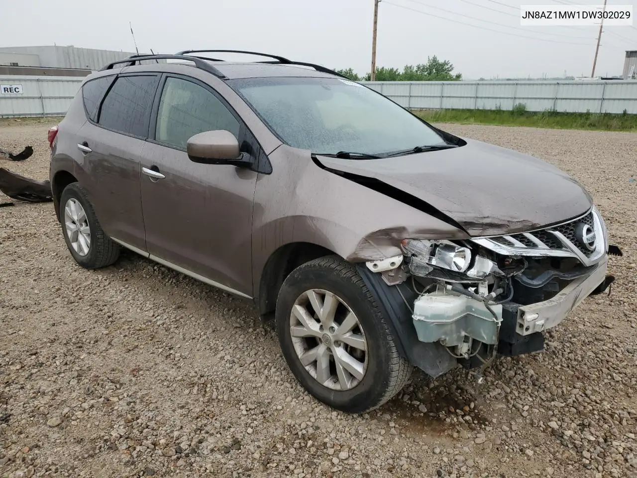2013 Nissan Murano S VIN: JN8AZ1MW1DW302029 Lot: 60555125