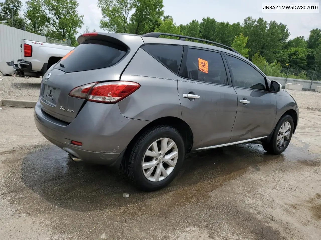 2013 Nissan Murano S VIN: JN8AZ1MW5DW307010 Lot: 60618675