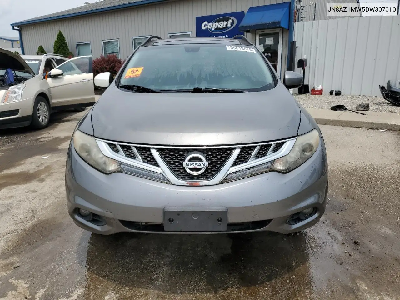 2013 Nissan Murano S VIN: JN8AZ1MW5DW307010 Lot: 60618675