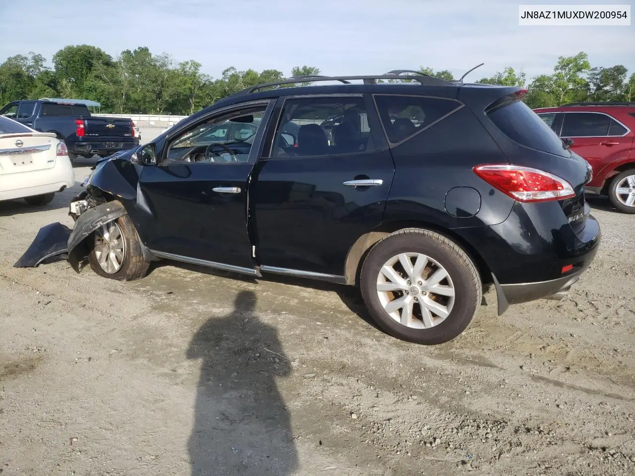 2013 Nissan Murano S VIN: JN8AZ1MUXDW200954 Lot: 60623585