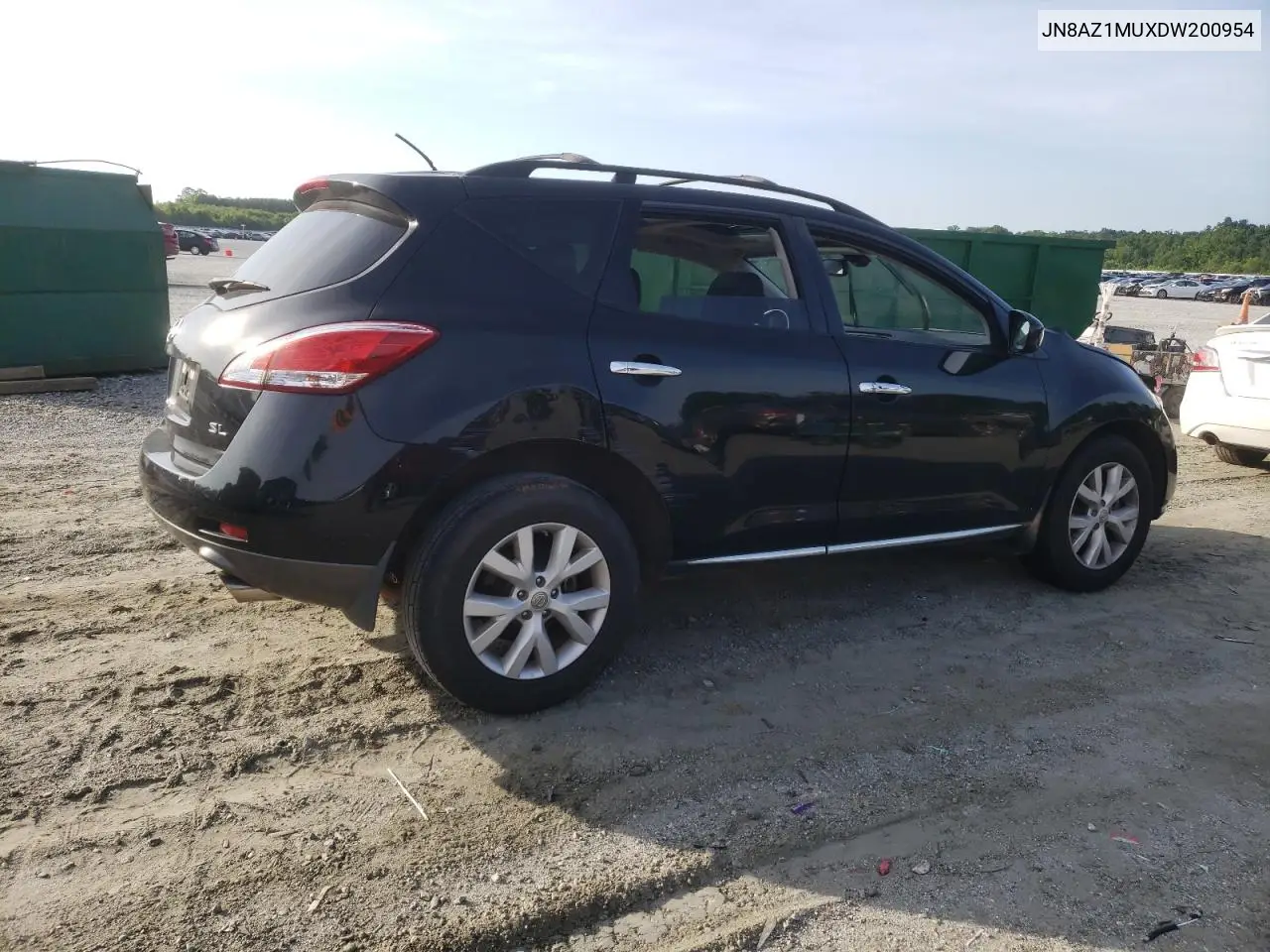 2013 Nissan Murano S VIN: JN8AZ1MUXDW200954 Lot: 60623585
