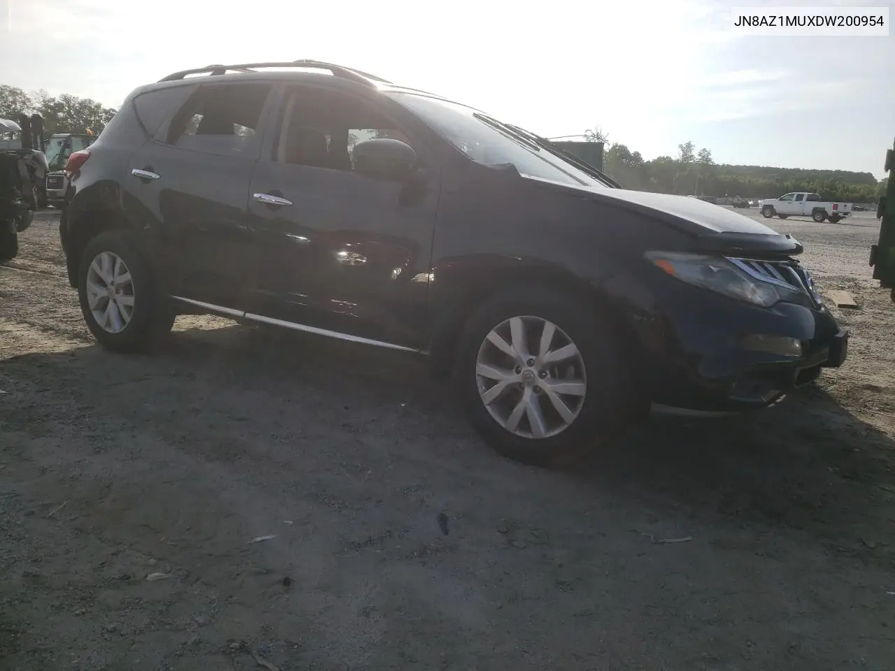 2013 Nissan Murano S VIN: JN8AZ1MUXDW200954 Lot: 60623585