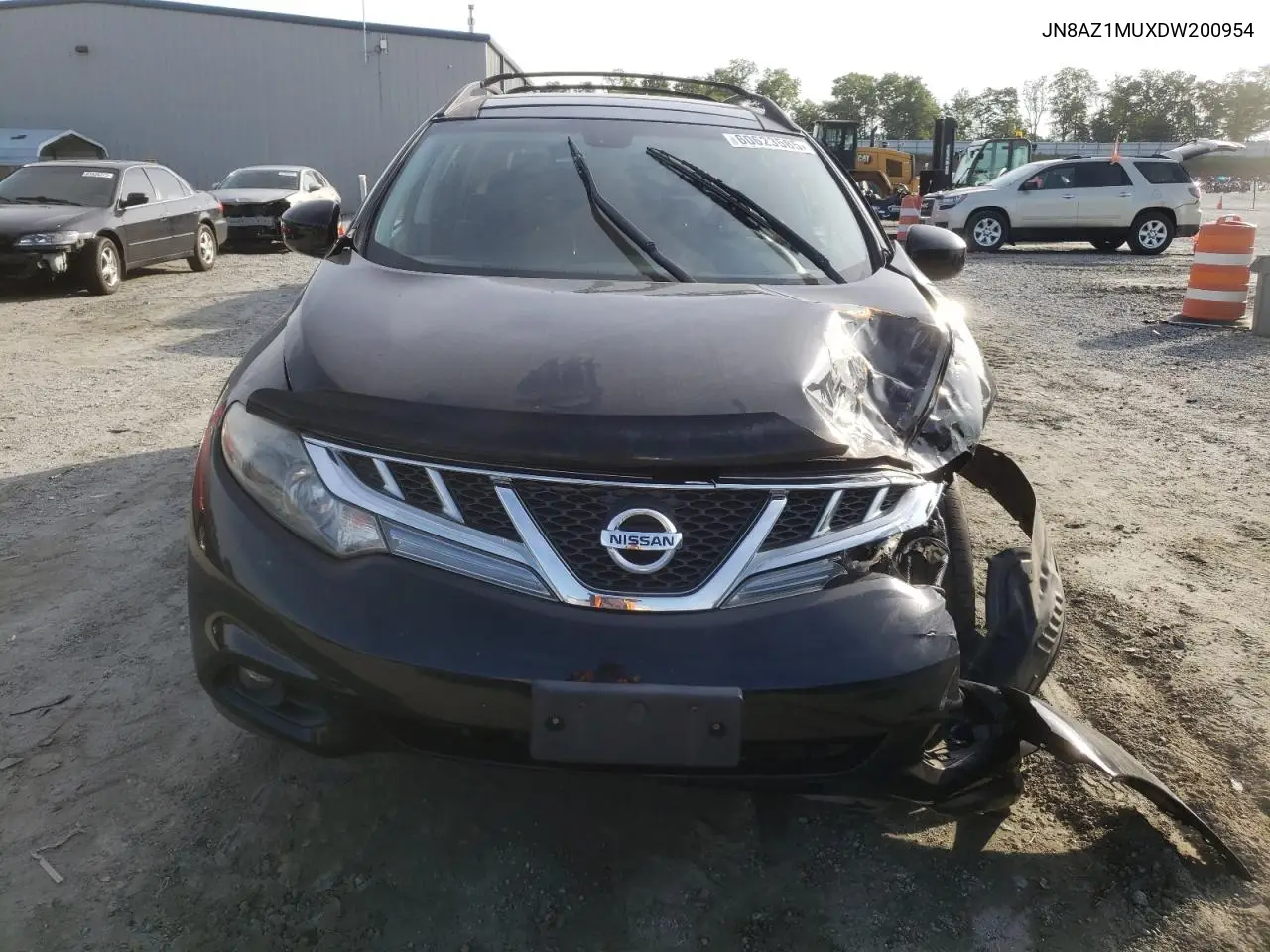 2013 Nissan Murano S VIN: JN8AZ1MUXDW200954 Lot: 60623585