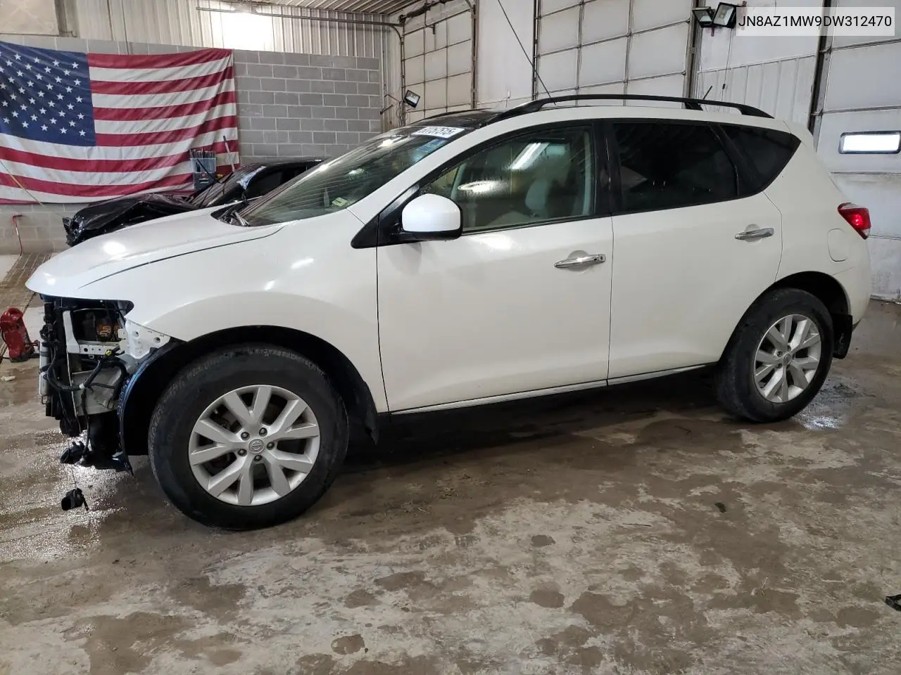 2013 Nissan Murano S VIN: JN8AZ1MW9DW312470 Lot: 60757515