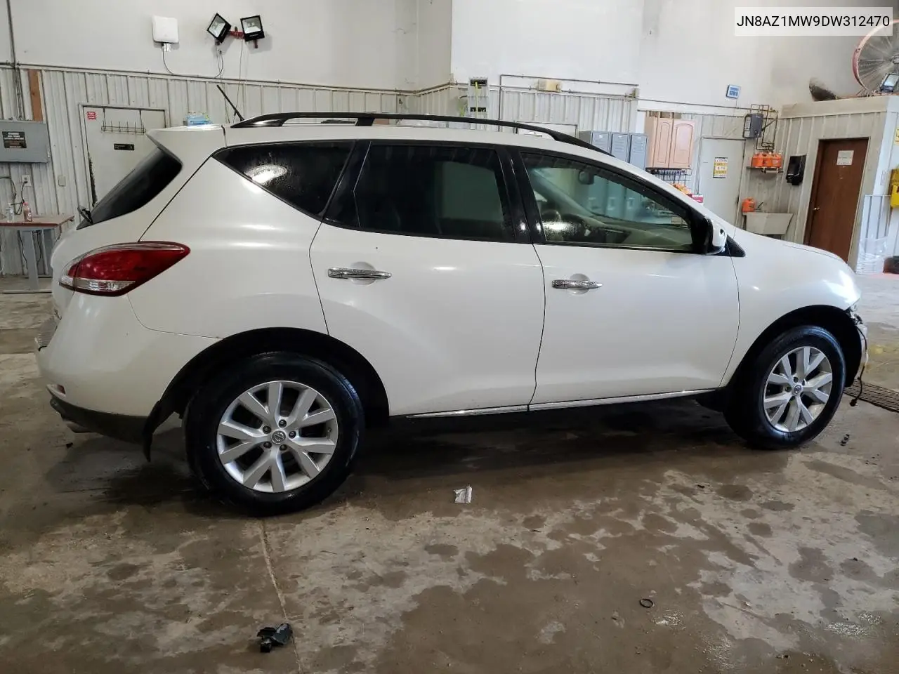 2013 Nissan Murano S VIN: JN8AZ1MW9DW312470 Lot: 60757515