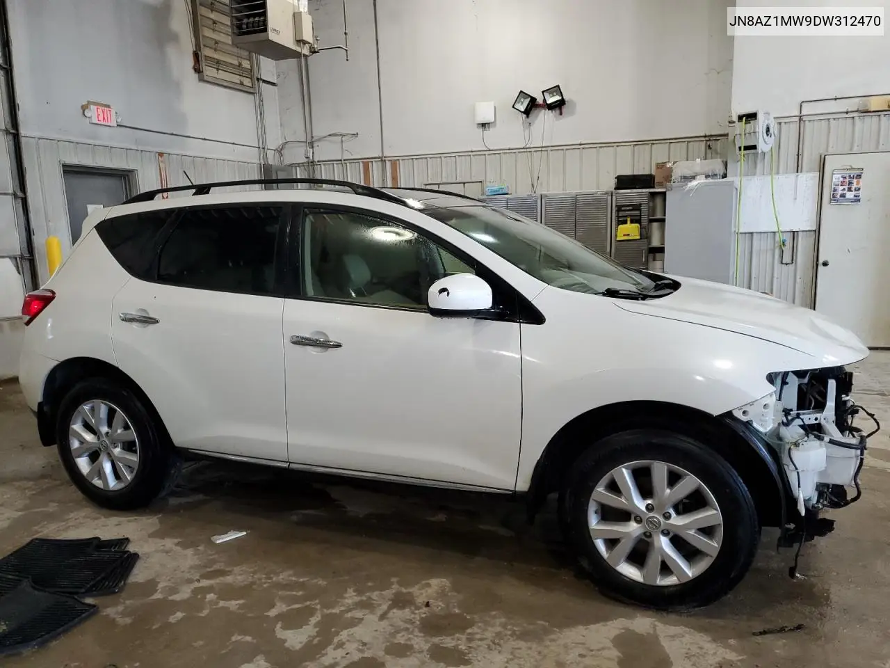 2013 Nissan Murano S VIN: JN8AZ1MW9DW312470 Lot: 60757515