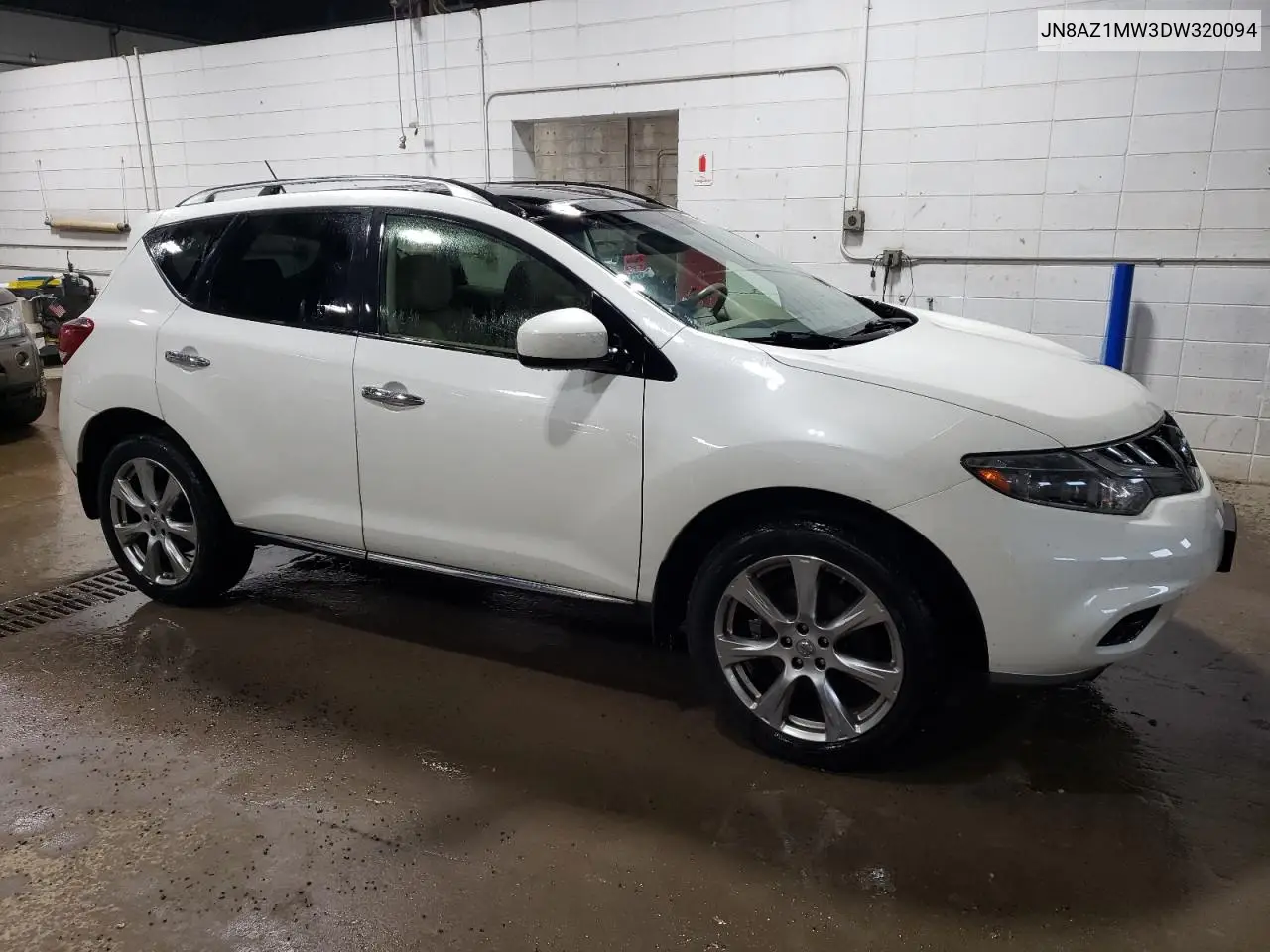 2013 Nissan Murano S VIN: JN8AZ1MW3DW320094 Lot: 60824095