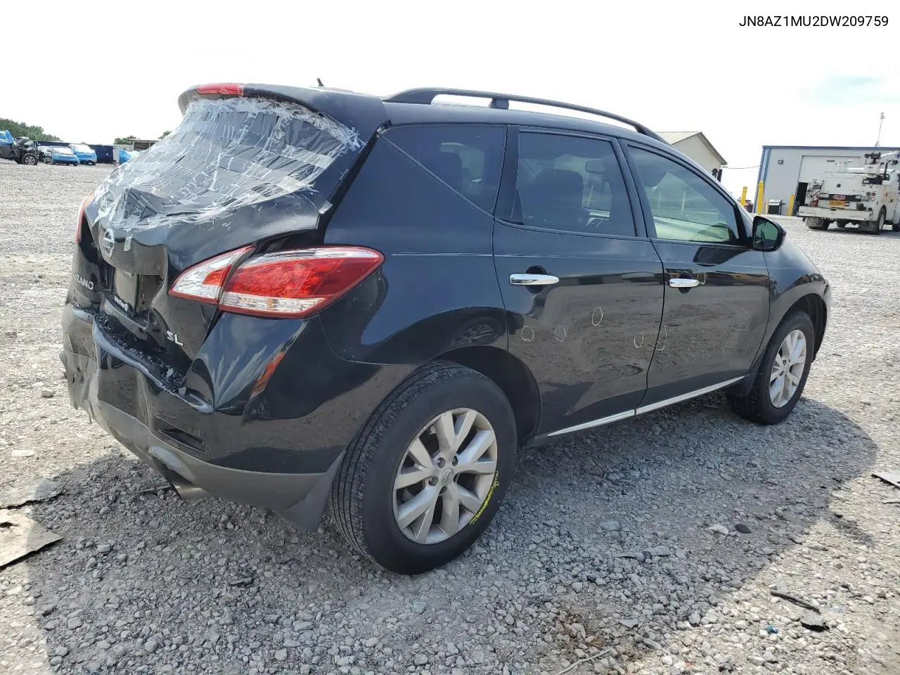 2013 Nissan Murano S VIN: JN8AZ1MU2DW209759 Lot: 60921635