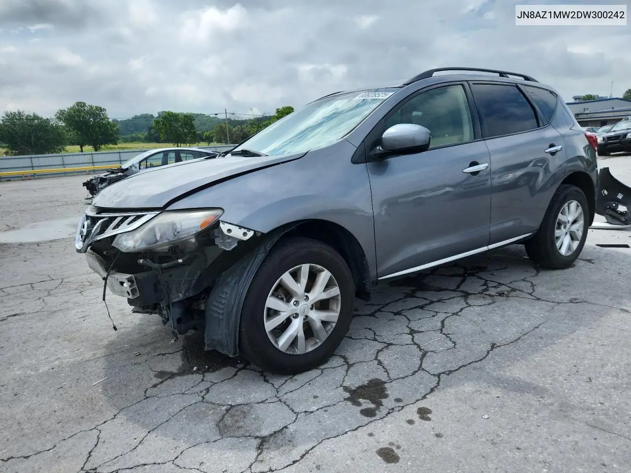 2013 Nissan Murano S VIN: JN8AZ1MW2DW300242 Lot: 60928525