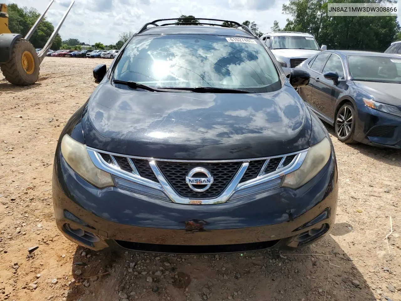 2013 Nissan Murano S VIN: JN8AZ1MW3DW308866 Lot: 61027485