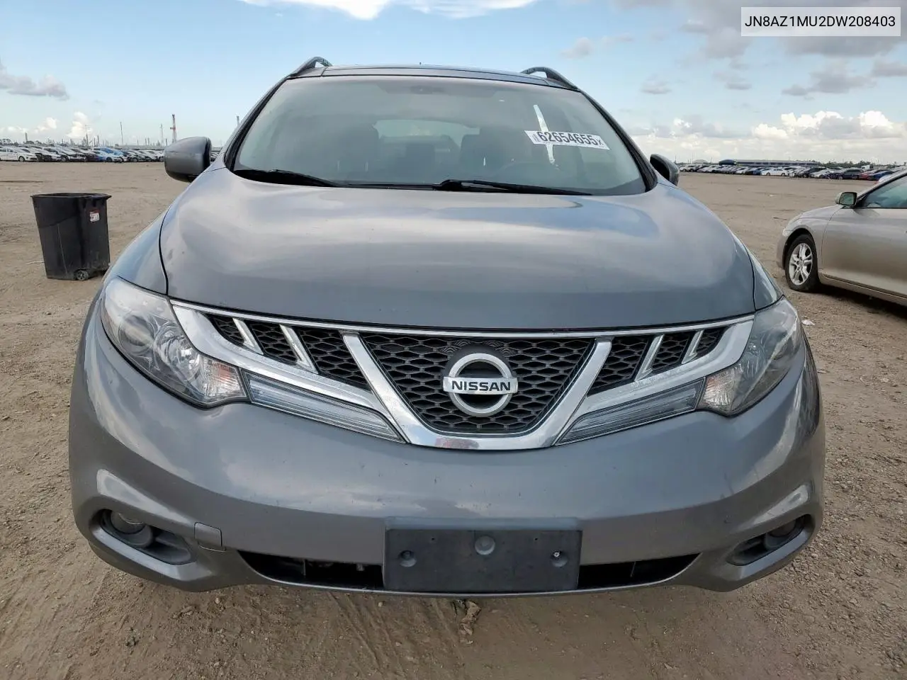 2013 Nissan Murano S VIN: JN8AZ1MU2DW208403 Lot: 62654655