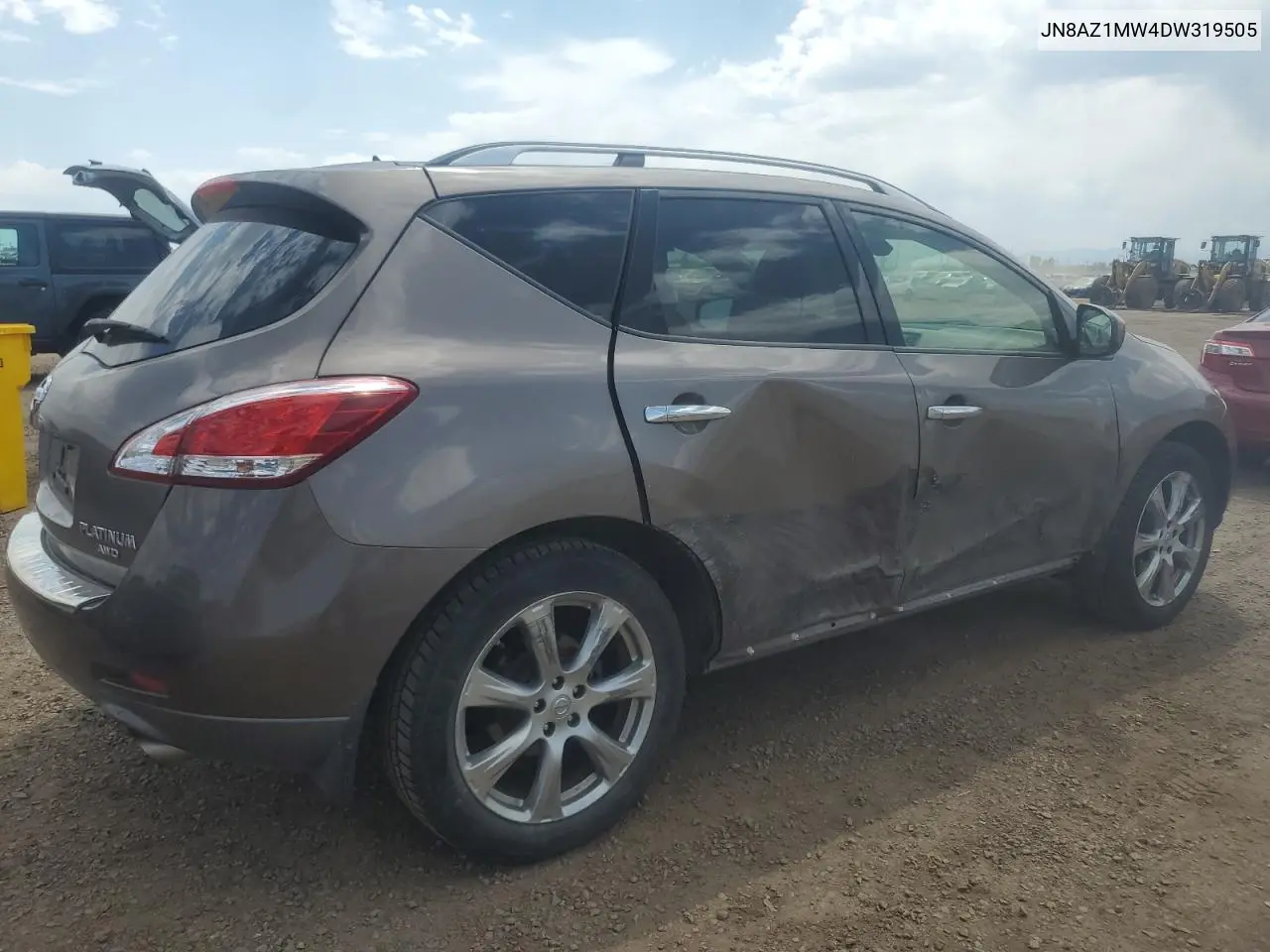 2013 Nissan Murano S VIN: JN8AZ1MW4DW319505 Lot: 62743575