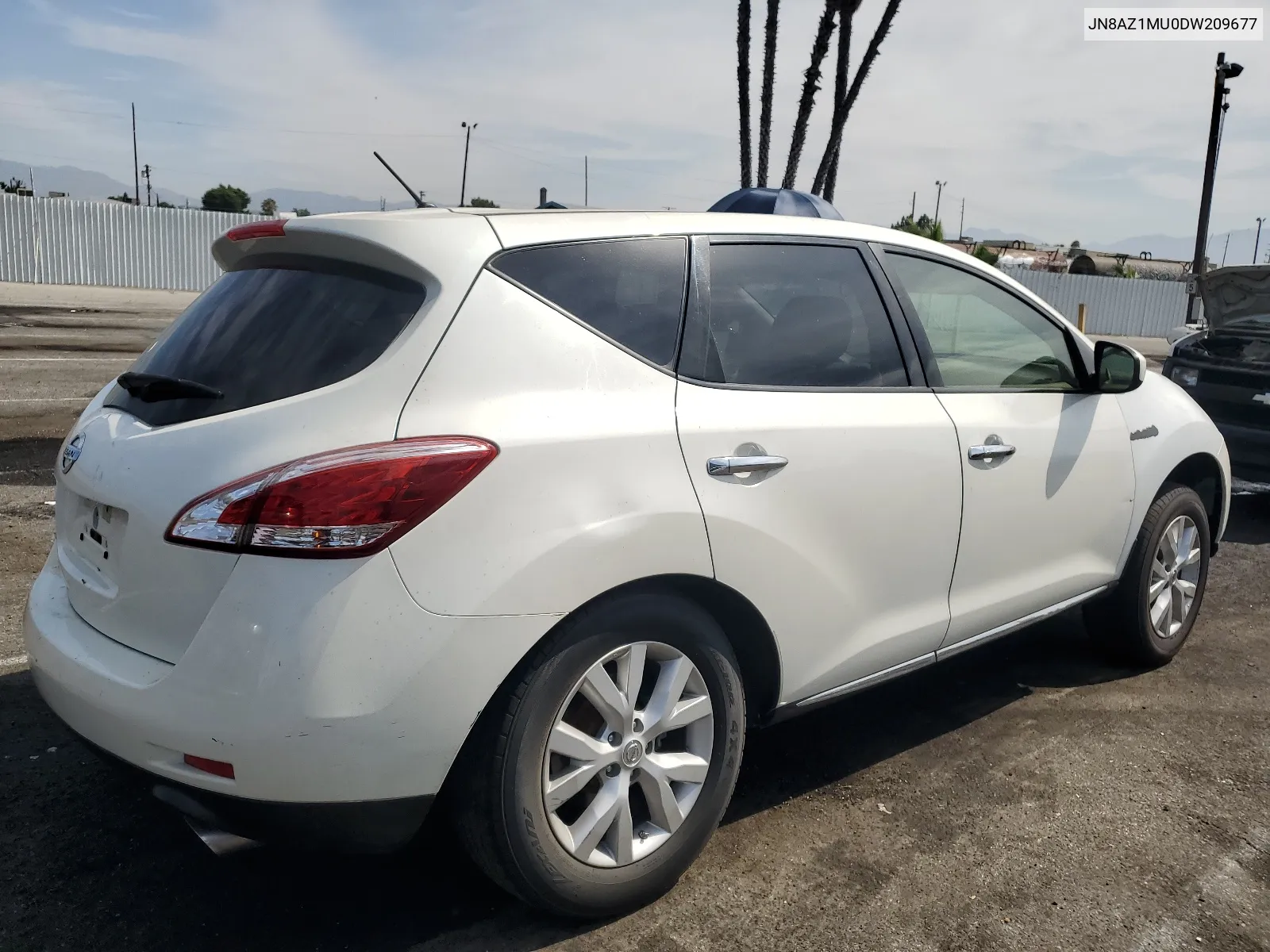2013 Nissan Murano S VIN: JN8AZ1MU0DW209677 Lot: 66525584