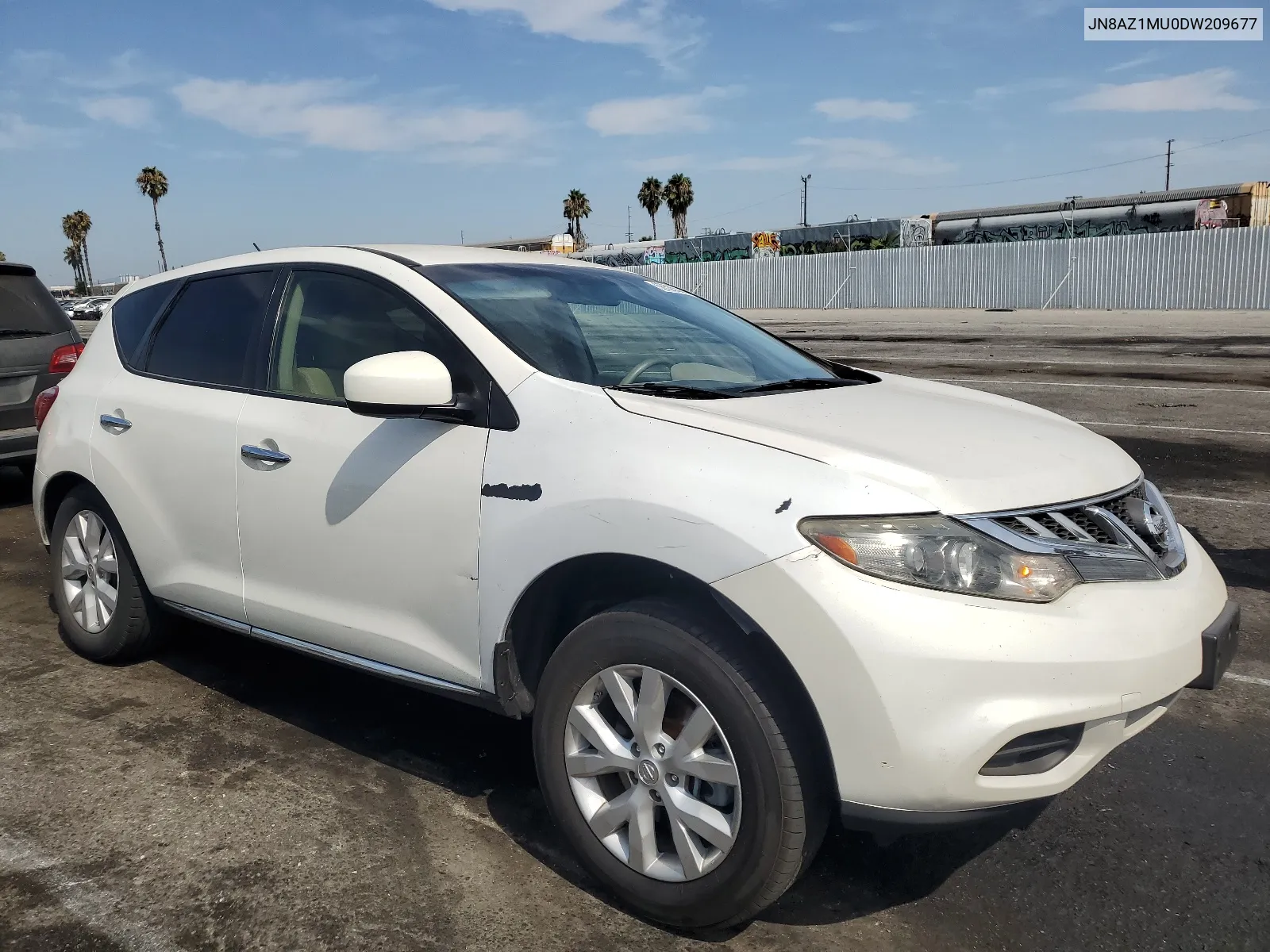 2013 Nissan Murano S VIN: JN8AZ1MU0DW209677 Lot: 66525584