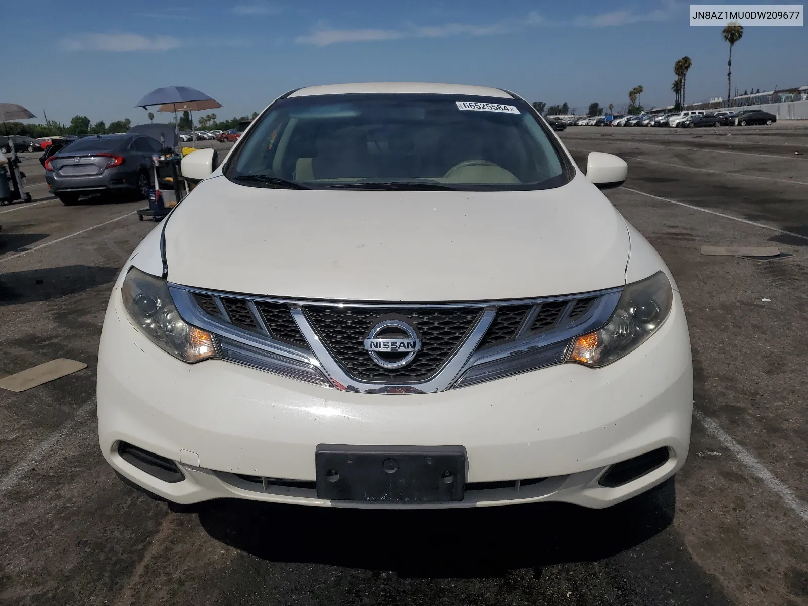 2013 Nissan Murano S VIN: JN8AZ1MU0DW209677 Lot: 66525584
