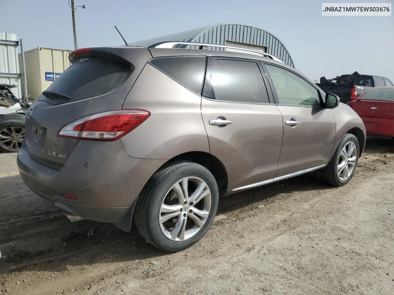 2014 Nissan Murano S VIN: JN8AZ1MW7EW503676 Lot: 49082375