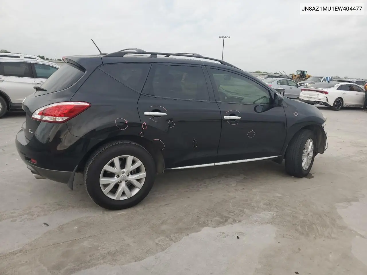 jn8az1mu1ew404477 JN8AZ1MU1EW404477 2014 Nissan Murano S
