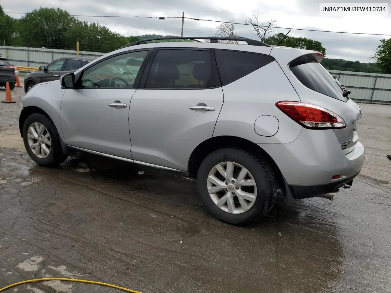 2014 Nissan Murano S VIN: JN8AZ1MU3EW410734 Lot: 56561805