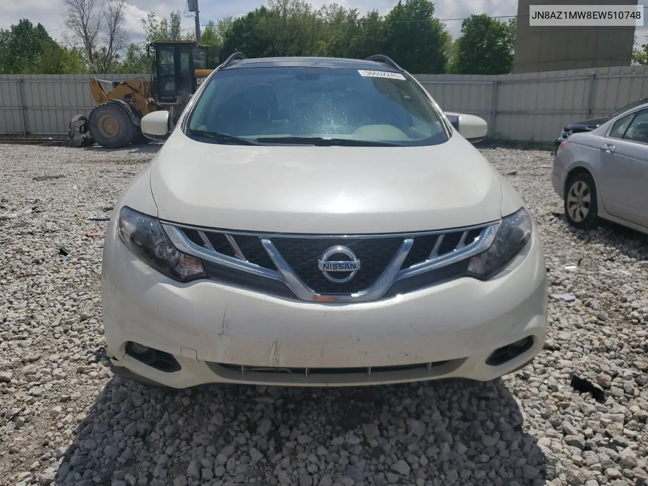 2014 Nissan Murano S VIN: JN8AZ1MW8EW510748 Lot: 56652245
