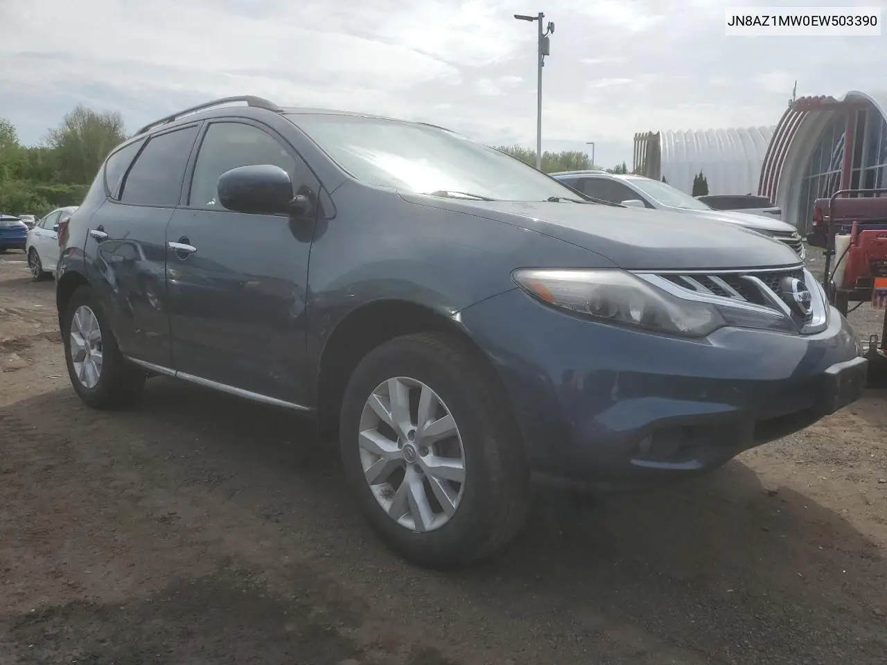 2014 Nissan Murano S VIN: JN8AZ1MW0EW503390 Lot: 56723655
