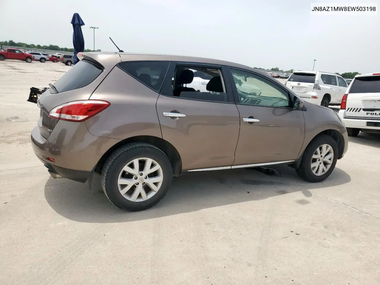 2014 Nissan Murano S VIN: JN8AZ1MW8EW503198 Lot: 56767065