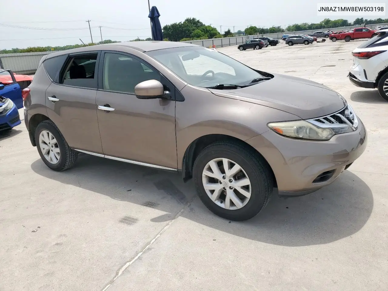 2014 Nissan Murano S VIN: JN8AZ1MW8EW503198 Lot: 56767065