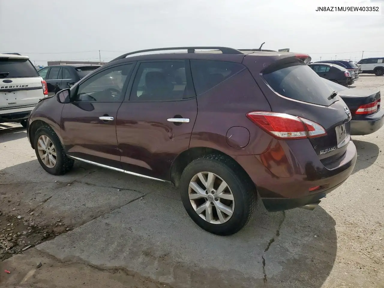 jn8az1mu9ew403352 JN8AZ1MU9EW403352 2014 Nissan Murano S