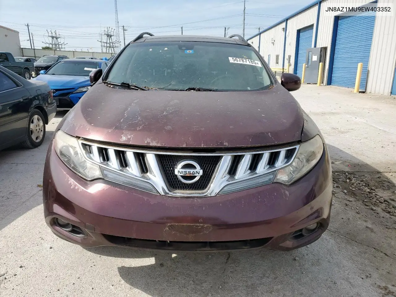 jn8az1mu9ew403352 JN8AZ1MU9EW403352 2014 Nissan Murano S
