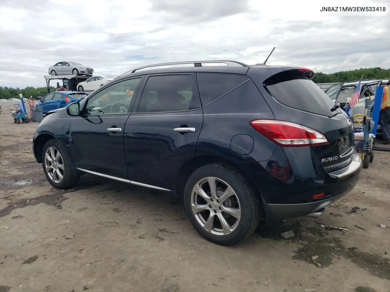 JN8AZ1MW3EW533418 2014 Nissan Murano S