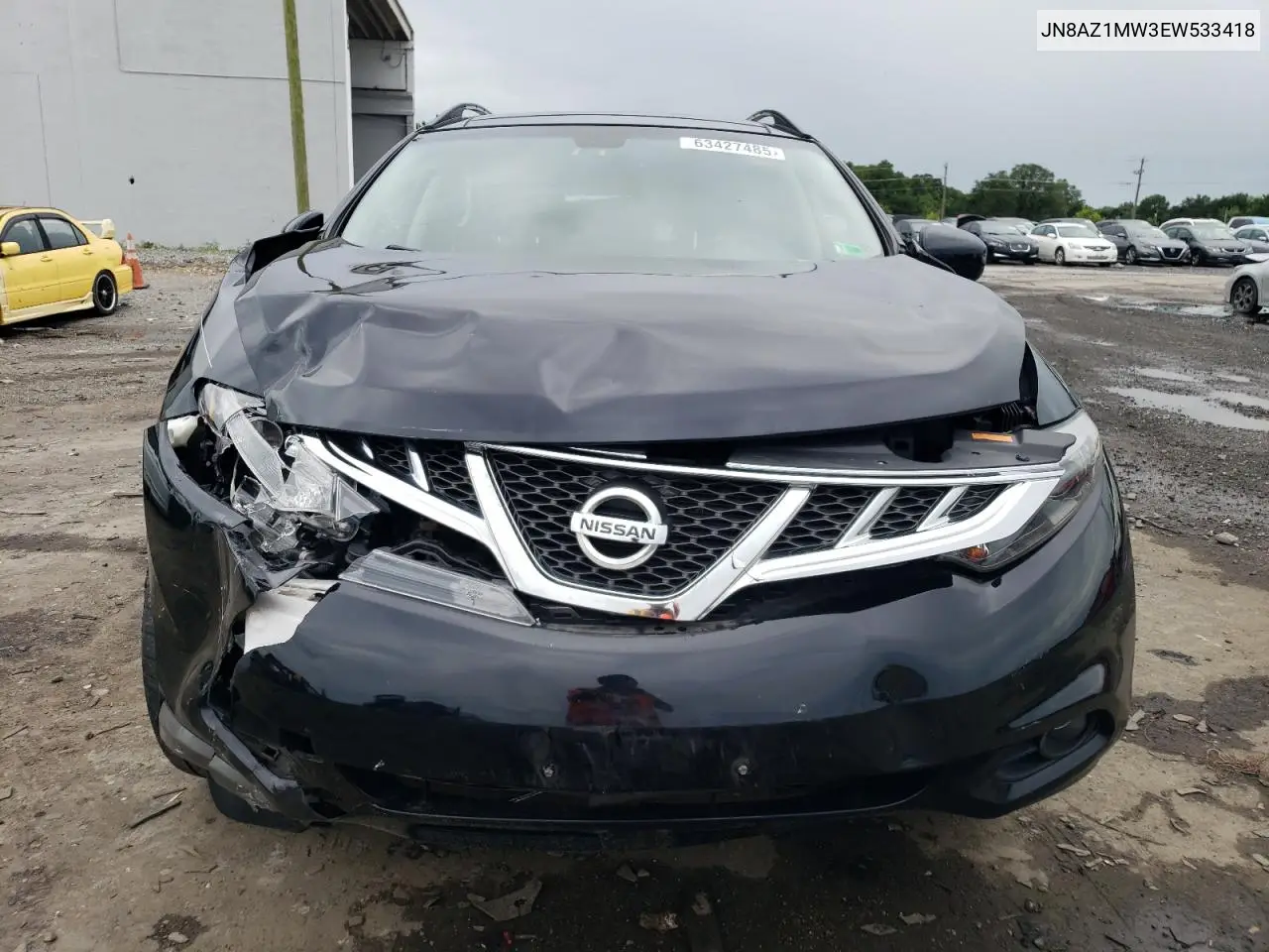 JN8AZ1MW3EW533418 2014 Nissan Murano S